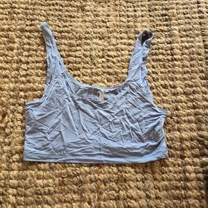Free people bra top blue size XL